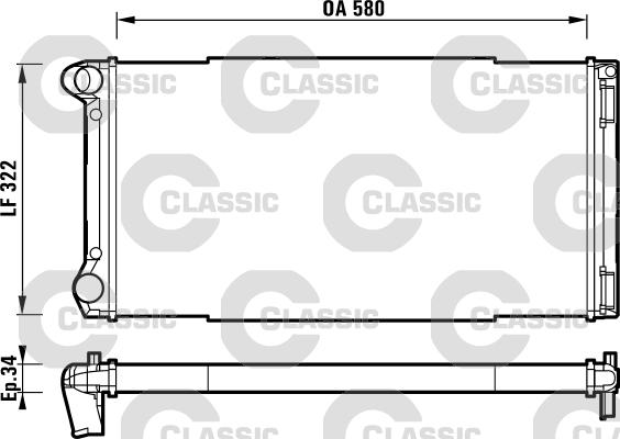 Valeo 232913 - Hladnjak, hladjenje motora www.molydon.hr