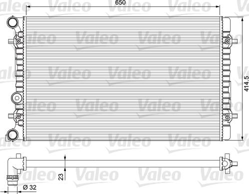 Valeo 232175 - Hladnjak, hladjenje motora www.molydon.hr