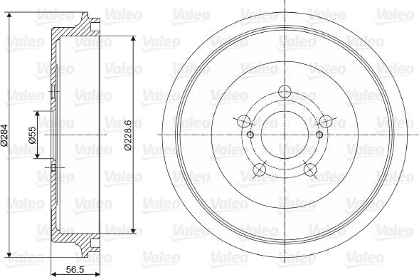 Valeo 237050 - Bubanj kočnica www.molydon.hr