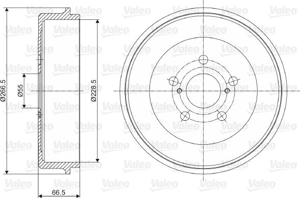 Valeo 237084 - Bubanj kočnica www.molydon.hr