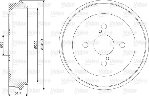 Valeo 237031 - Bubanj kočnica www.molydon.hr