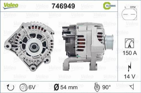 Valeo 746949 - Alternator www.molydon.hr