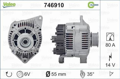 Valeo 746910 - Alternator www.molydon.hr