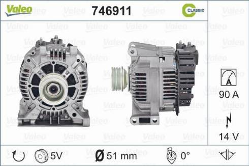 Valeo 746911 - Alternator www.molydon.hr