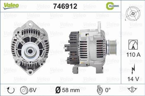 Valeo 746912 - Alternator www.molydon.hr