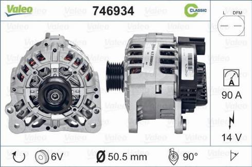 Valeo 746934 - Alternator www.molydon.hr