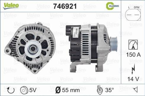 Valeo 746921 - Alternator www.molydon.hr