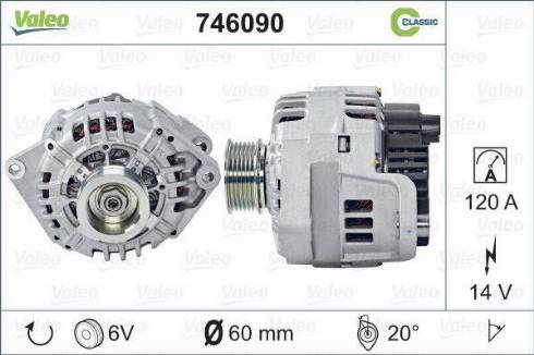 Valeo 746090 - Alternator www.molydon.hr