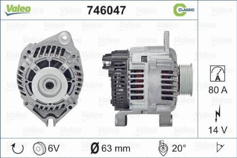 Valeo 746047 - Alternator www.molydon.hr