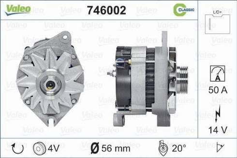 Valeo 746002 - Alternator www.molydon.hr