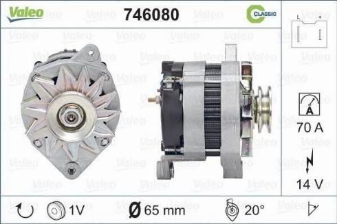 Valeo 746080 - Alternator www.molydon.hr