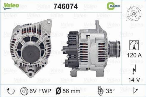 Valeo 746074 - Alternator www.molydon.hr