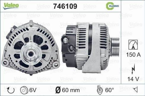 Valeo 746109 - Alternator www.molydon.hr