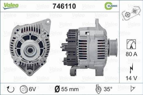 Valeo 746110 - Alternator www.molydon.hr