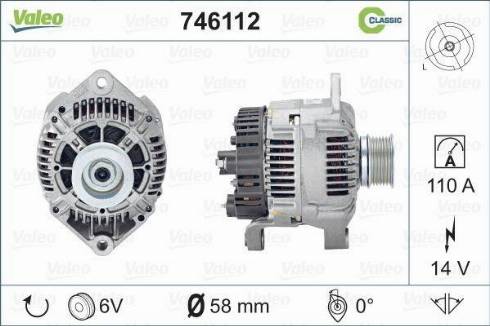 Valeo 746112 - Alternator www.molydon.hr