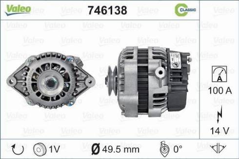 Valeo 746138 - Alternator www.molydon.hr