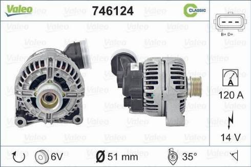 Valeo 746124 - Alternator www.molydon.hr