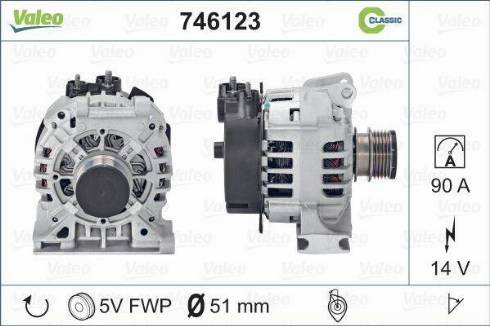 Valeo 746123 - Alternator www.molydon.hr