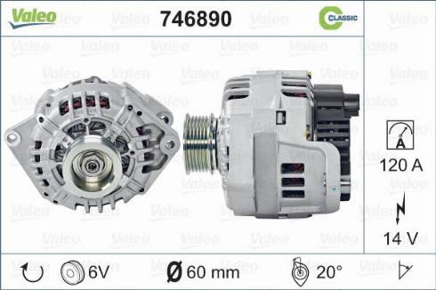 Valeo 746890 - Alternator www.molydon.hr