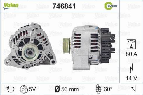 Valeo 746841 - Alternator www.molydon.hr