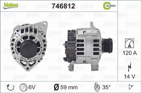 Valeo 746812 - Alternator www.molydon.hr