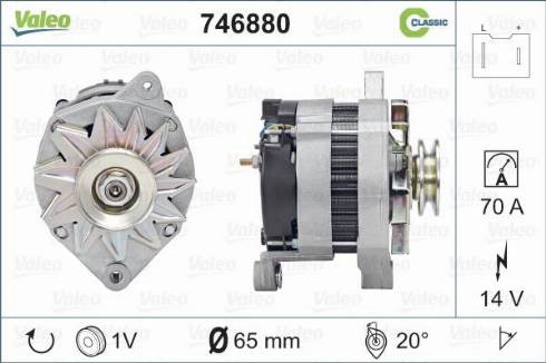 Valeo 746880 - Alternator www.molydon.hr