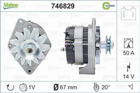 Valeo 746829 - Alternator www.molydon.hr