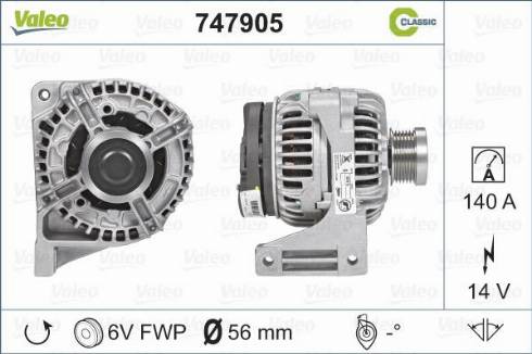 Valeo 747905 - Alternator www.molydon.hr