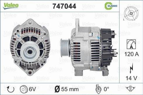 Valeo 747044 - Alternator www.molydon.hr