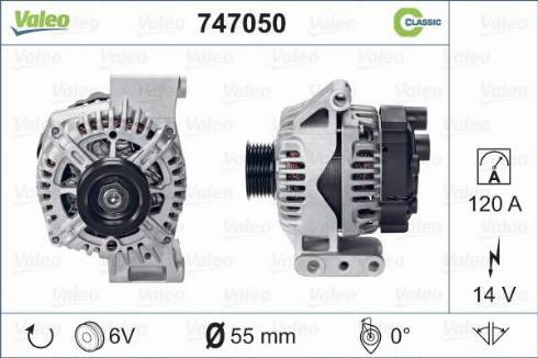 Valeo 747050 - Alternator www.molydon.hr