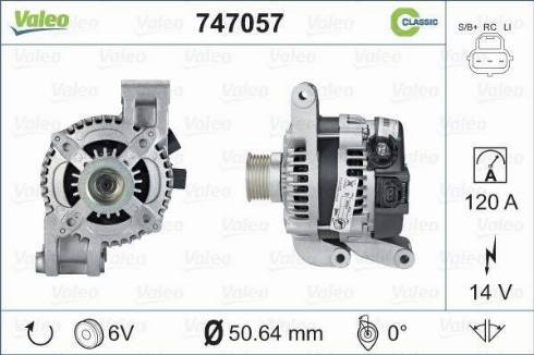 Valeo 747057 - Alternator www.molydon.hr