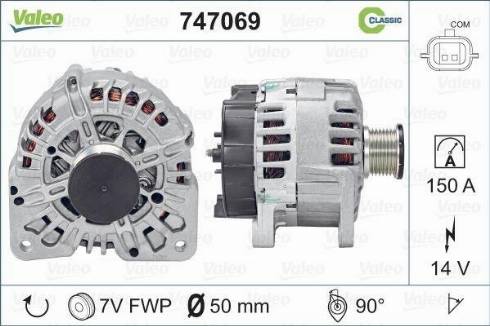 Valeo 747069 - Alternator www.molydon.hr