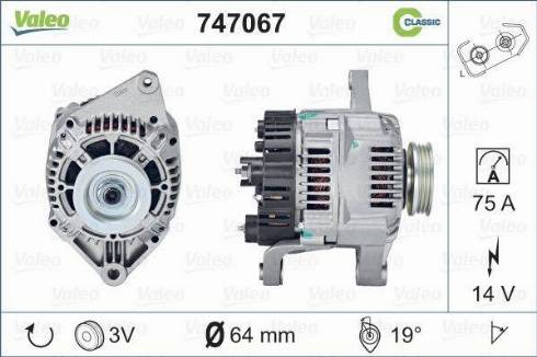 Valeo 747067 - Alternator www.molydon.hr