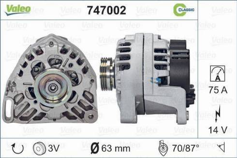 Valeo 747002 - Alternator www.molydon.hr