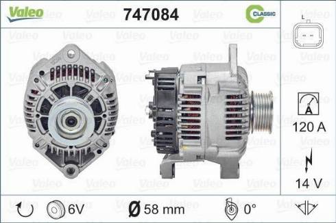 Valeo 747084 - Alternator www.molydon.hr