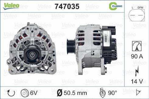 Valeo 747035 - Alternator www.molydon.hr