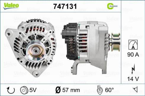 Valeo 747131 - Alternator www.molydon.hr