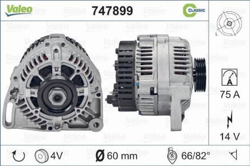 Valeo 747899 - Alternator www.molydon.hr