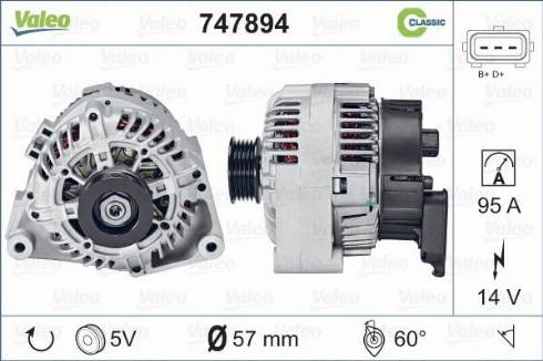 Valeo 747894 - Alternator www.molydon.hr