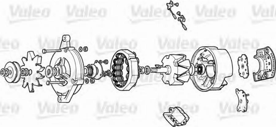 Valeo 7529B - Alternator www.molydon.hr