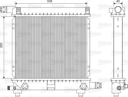 Valeo 701590 - Hladnjak, hladjenje motora www.molydon.hr