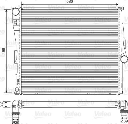 Valeo 701563 - Hladnjak, hladjenje motora www.molydon.hr