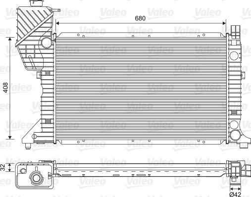 Valeo 701589 - Hladnjak, hladjenje motora www.molydon.hr