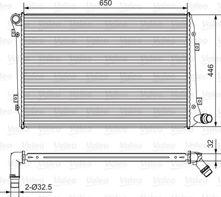 Valeo 701534 - Hladnjak, hladjenje motora www.molydon.hr