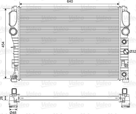 Valeo 701575 - Hladnjak, hladjenje motora www.molydon.hr