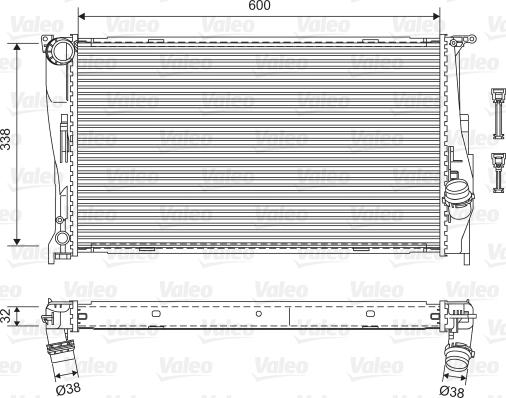 Valeo 701601 - Hladnjak, hladjenje motora www.molydon.hr