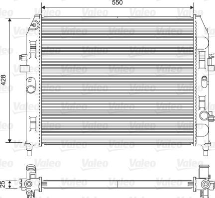 Valeo 701612 - Hladnjak, hladjenje motora www.molydon.hr