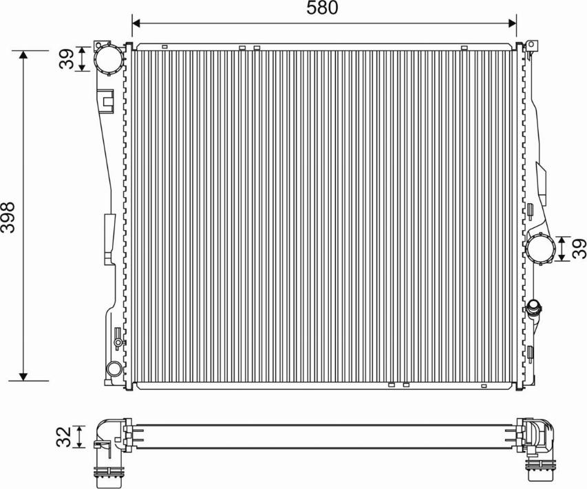 Valeo 701200 - Hladnjak, hladjenje motora www.molydon.hr