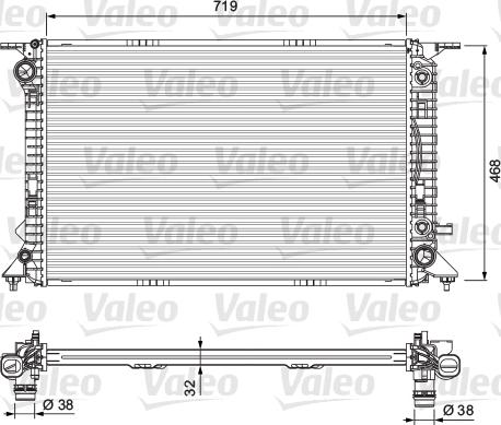 Valeo 701715 - Hladnjak, hladjenje motora www.molydon.hr