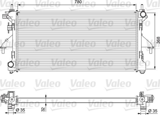 Valeo 701727 - Hladnjak, hladjenje motora www.molydon.hr